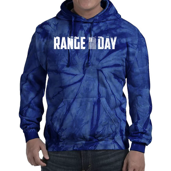 Range Day American Flag Tie Dye Hoodie