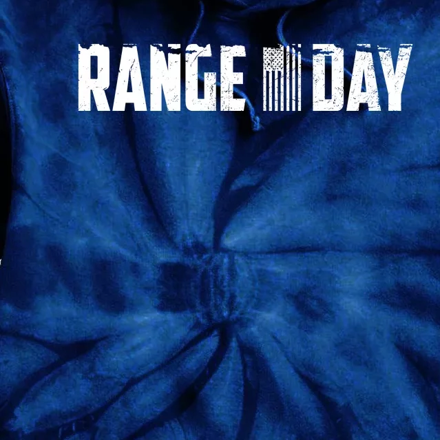 Range Day American Flag Tie Dye Hoodie