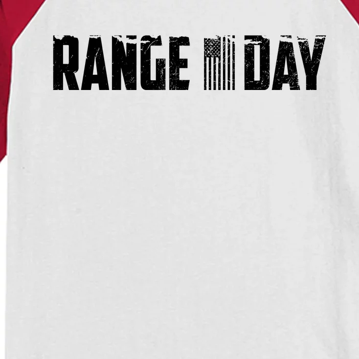 Range Day American Flag Kids Colorblock Raglan Jersey