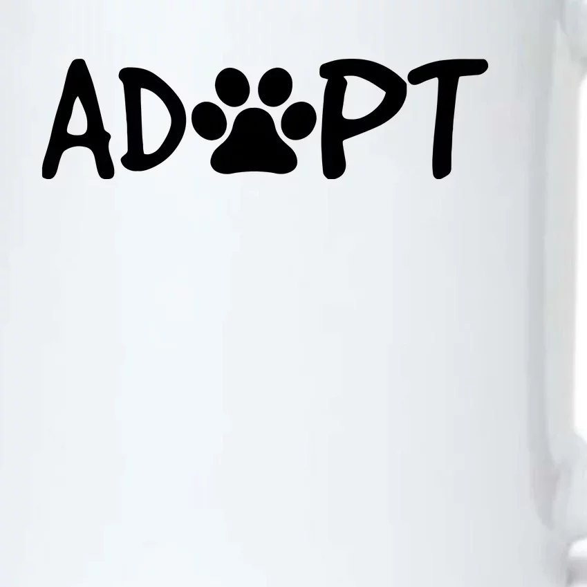 Rescue Dog Adopt Rescue Dog Lover Rescue Dog Owner Gift Black Color Changing Mug