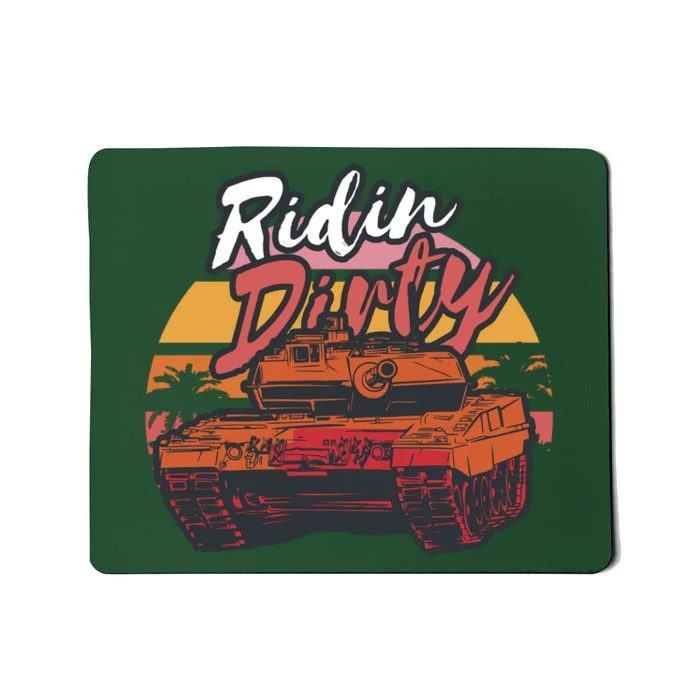 Ridin Dirty Army Mousepad