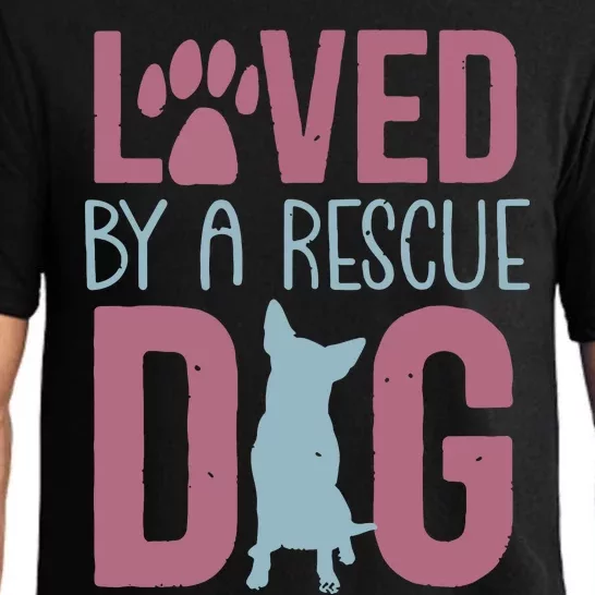 Rescue Dog Animal Adoption Rescue Dog Foster Lover Pajama Set