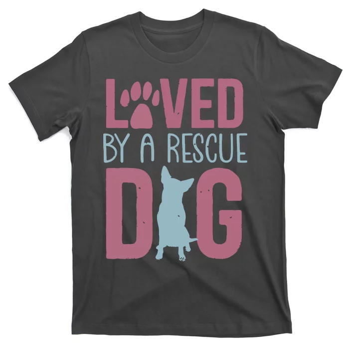 Rescue Dog Animal Adoption Rescue Dog Foster Lover T-Shirt