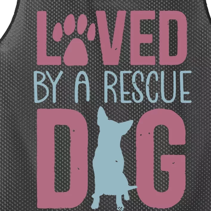 Rescue Dog Animal Adoption Rescue Dog Foster Lover Mesh Reversible Basketball Jersey Tank