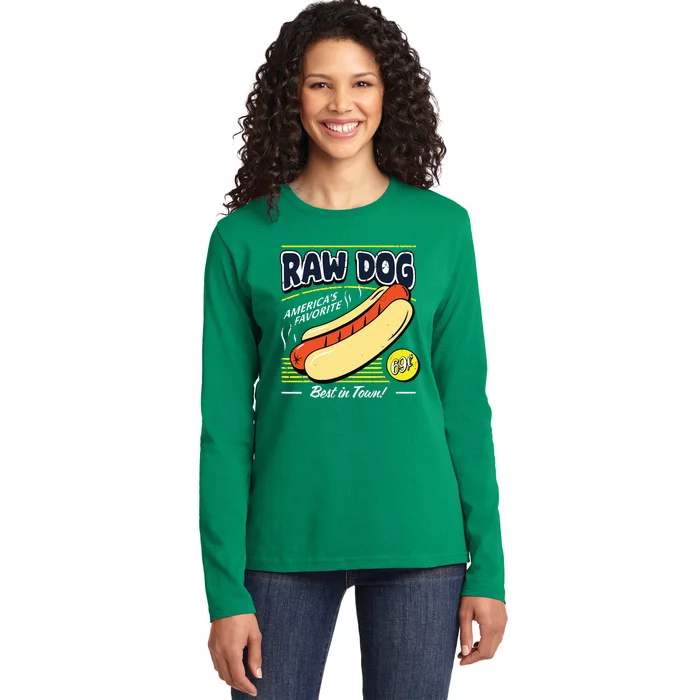 Raw Dog Americas Favourite Ladies Long Sleeve Shirt