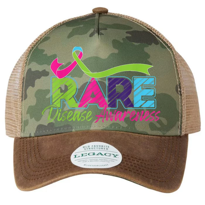 Rare Disease Awareness Rare Disease Day Warriors 2024 Legacy Tie Dye Trucker Hat