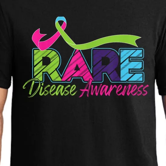 Rare Disease Awareness Rare Disease Day Warriors 2024 Pajama Set