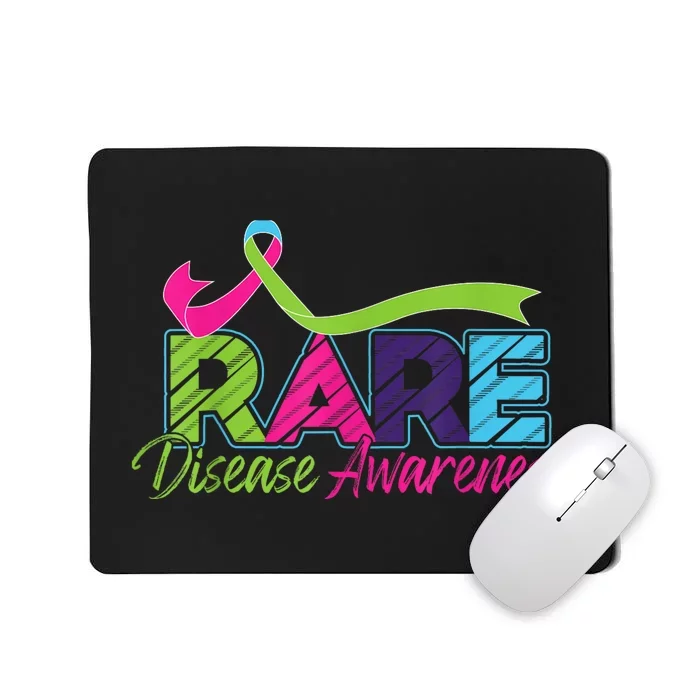 Rare Disease Awareness Rare Disease Day Warriors 2024 Mousepad