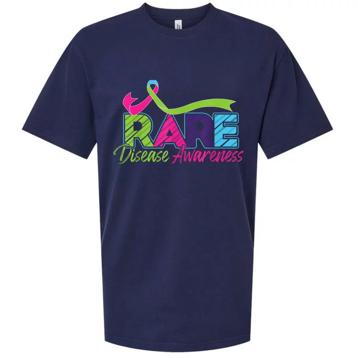 Rare Disease Awareness Rare Disease Day Warriors 2024 Sueded Cloud Jersey T-Shirt