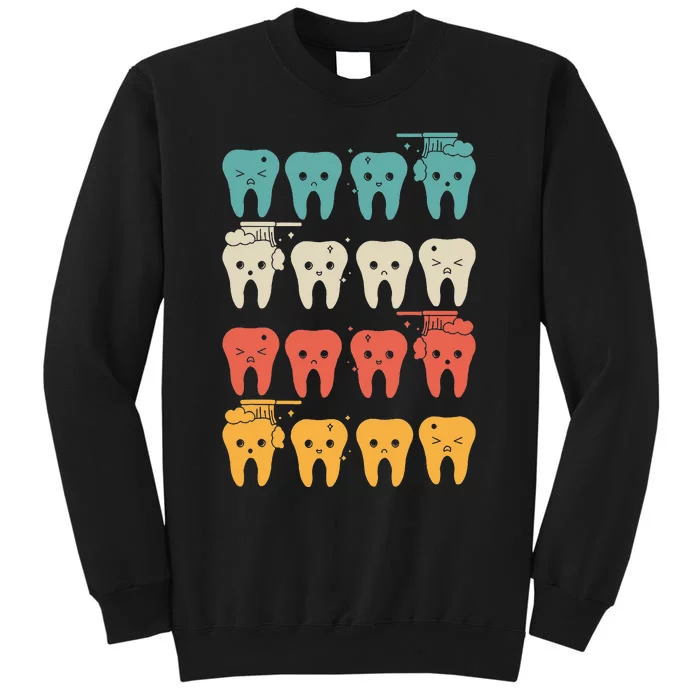 Retro Dental Assistant Tall Sweatshirt