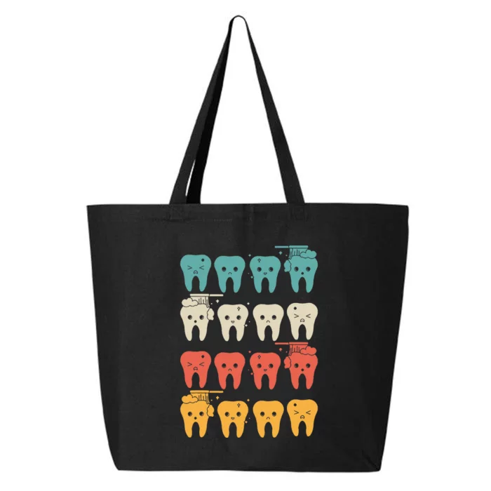 Retro Dental Assistant 25L Jumbo Tote