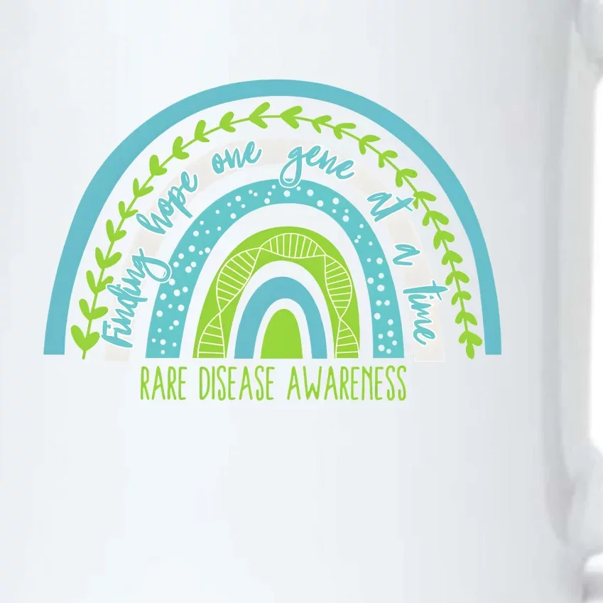 Rare Disease Awareness Finding Hope One Gene At A Time Black Color Changing Mug