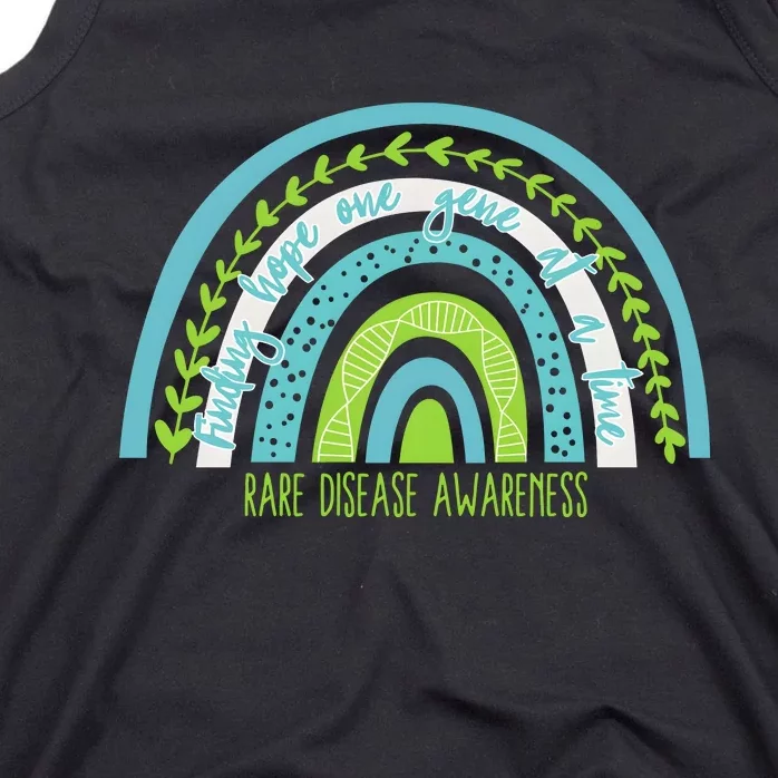 Rare Disease Awareness Finding Hope One Gene At A Time Tank Top