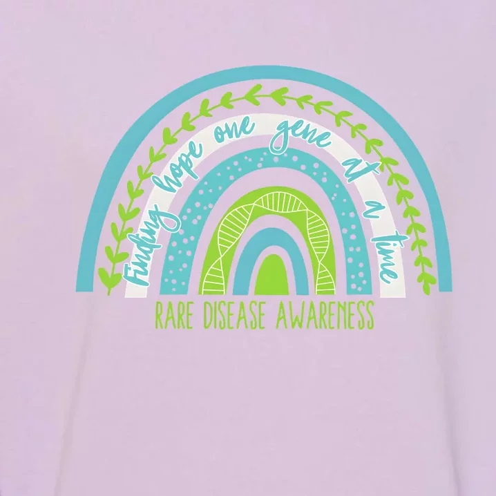 Rare Disease Awareness Finding Hope One Gene At A Time Garment-Dyed Sweatshirt