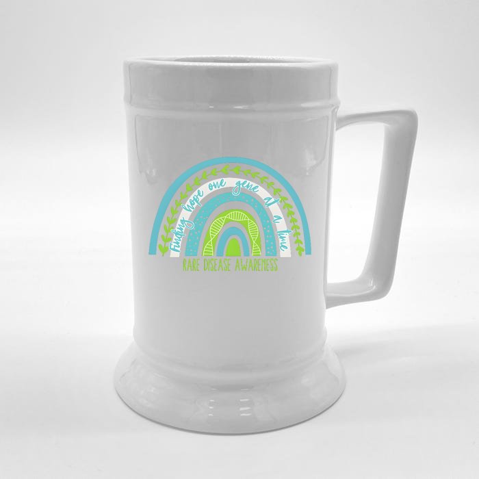 Rare Disease Awareness Finding Hope One Gene At A Time Front & Back Beer Stein