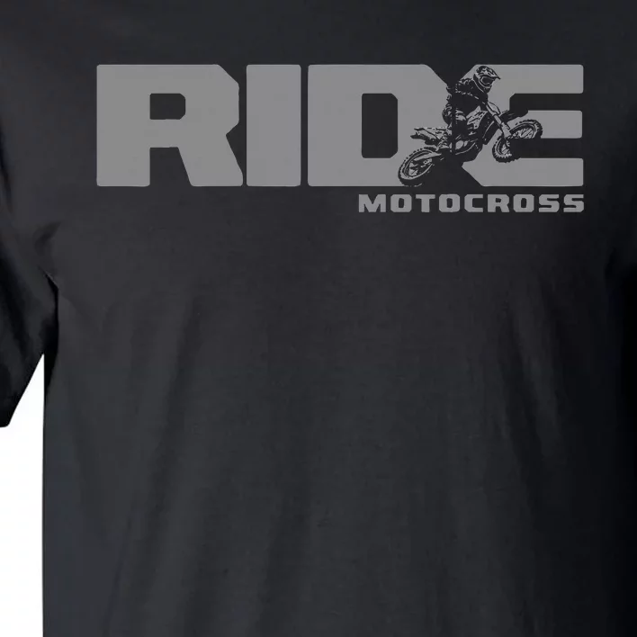 Ride Dirt Bike Motocross Apparel Motocross Dirt Bike Tall T-Shirt