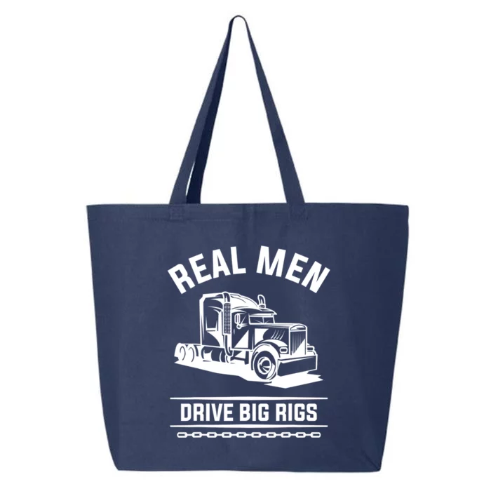 Real Drive Big Rigs For A Trucker Gift 25L Jumbo Tote