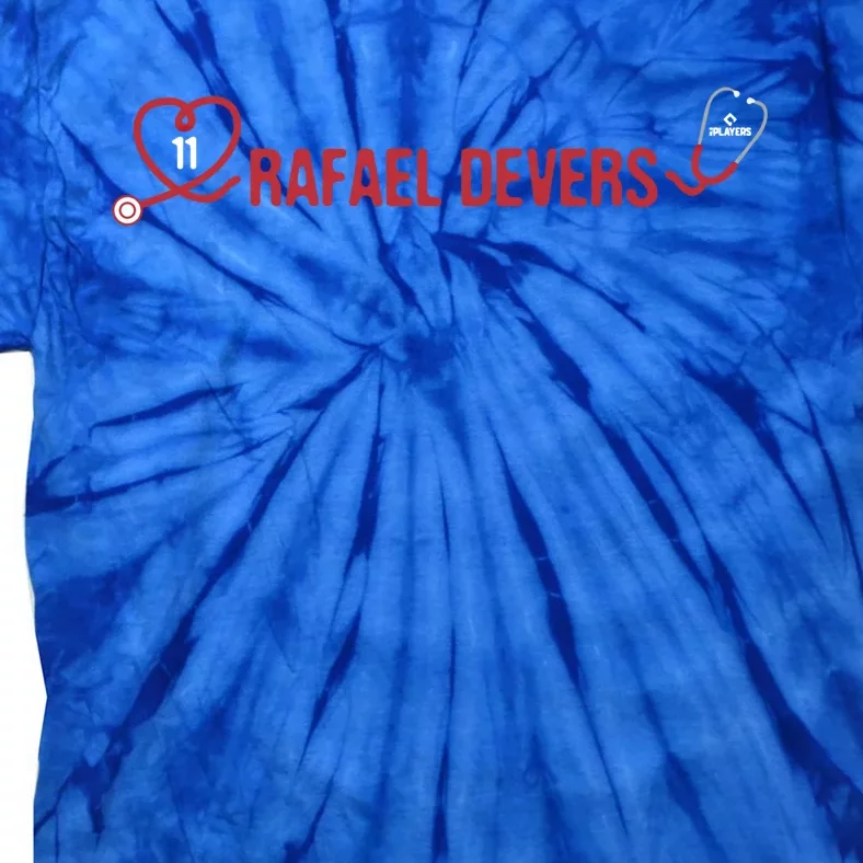 Rafael Devers Boston Baseball Player Medical Student Doctor Gift Tie-Dye T- Shirt