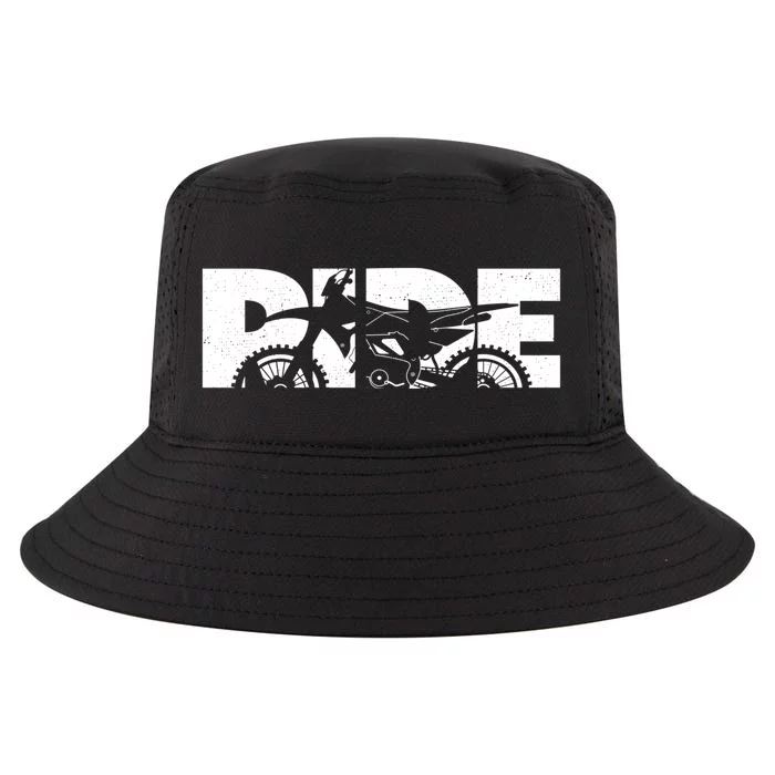 Ride Dirt Bike Motocross Apparel Cool Gift Motocross Dirt Bike Gift Cool Comfort Performance Bucket Hat