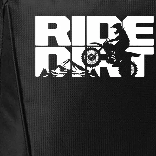 Ride Dirt Bike Motocross Graphic - Motocross City Backpack