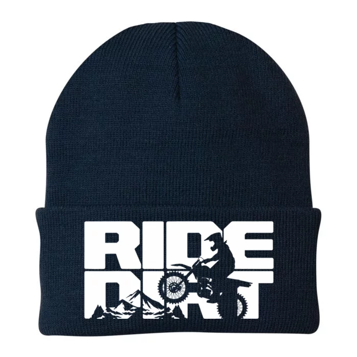 Ride Dirt Bike Motocross Graphic - Motocross Knit Cap Winter Beanie