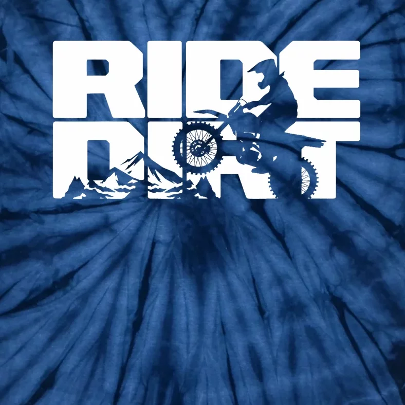 Ride Dirt Bike Motocross Graphic - Motocross Tie-Dye T-Shirt