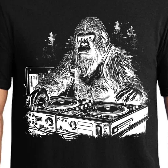 Realistic DJ Bigfoot Pajama Set