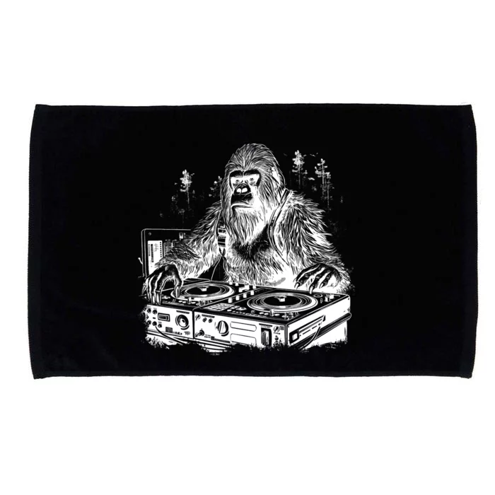 Realistic DJ Bigfoot Microfiber Hand Towel