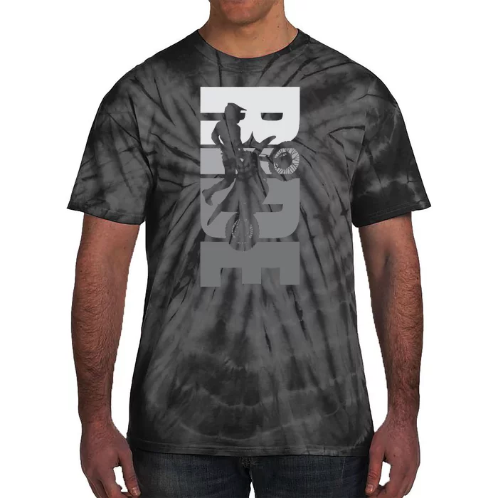 Ride: Dirt Bike Motocross Motorbike Mx Offroad Life Passion Tie-Dye T-Shirt