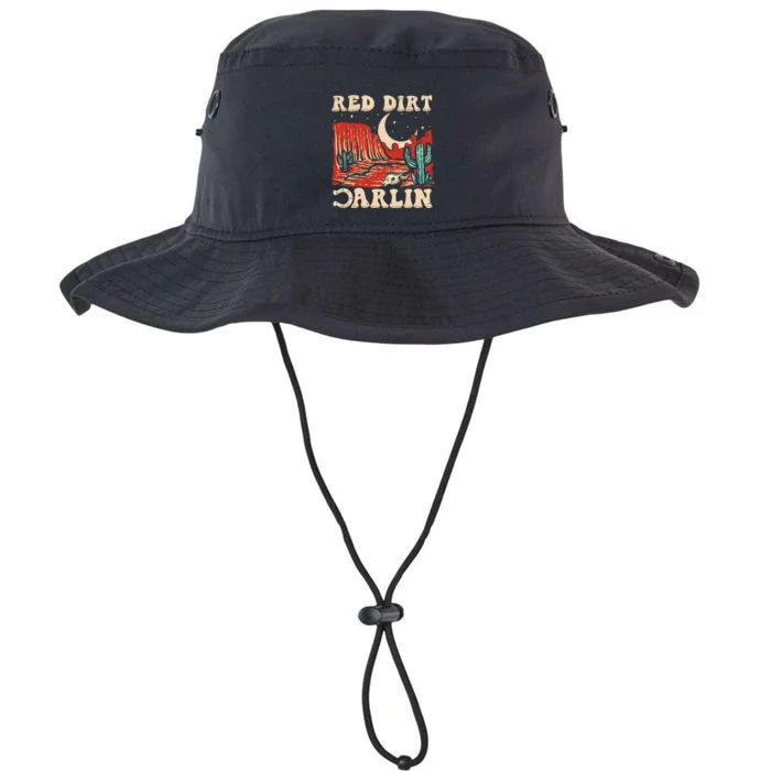 Red Dirt Country Music Western Theme Legacy Cool Fit Booney Bucket Hat