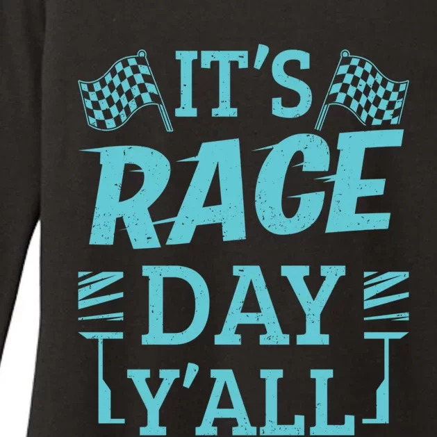 Race Day Car Stock Car Racing It's Racing Day Yall Gift Womens CVC Long Sleeve Shirt