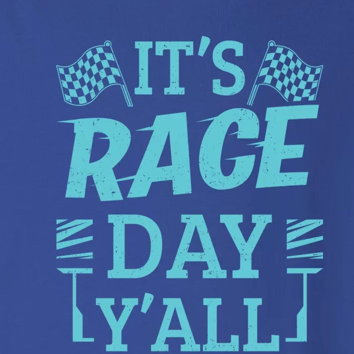 Race Day Car Stock Car Racing It's Racing Day Yall Gift Toddler Long Sleeve Shirt