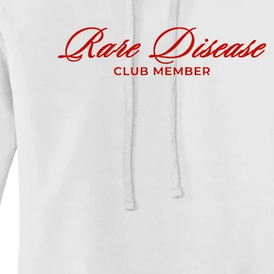 Rare Disease Club Member Script Women's Pullover Hoodie