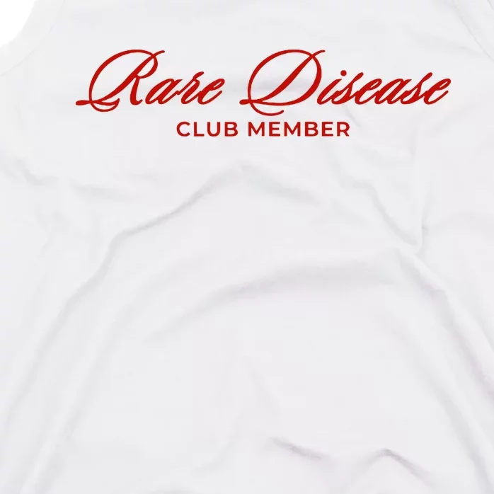 Rare Disease Club Member Script Tank Top