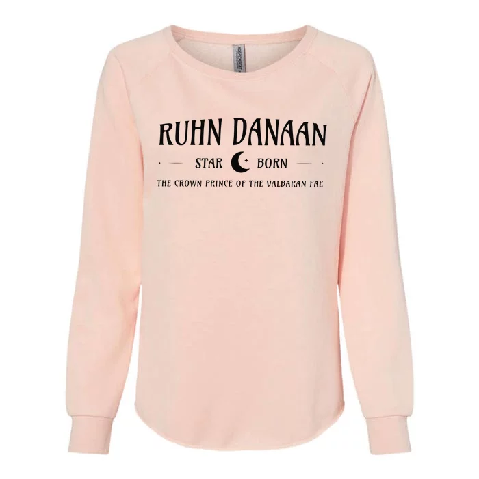 Ruhn Danaan Crescent City Sarah J Maas Bookish Womens California Wash Sweatshirt