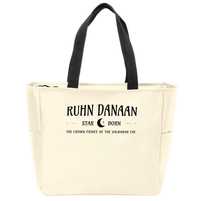 Ruhn Danaan Crescent City Sarah J Maas Bookish Zip Tote Bag