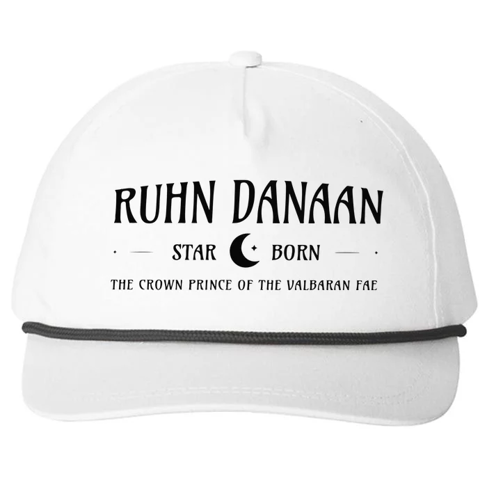 Ruhn Danaan Crescent City Sarah J Maas Bookish Snapback Five-Panel Rope Hat