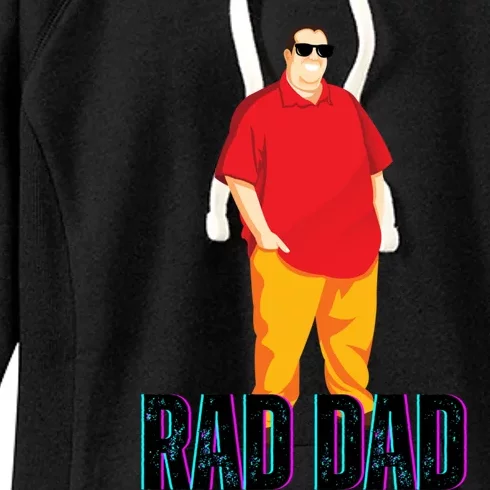 Rad Dad Cute Gift Women's Fleece Hoodie