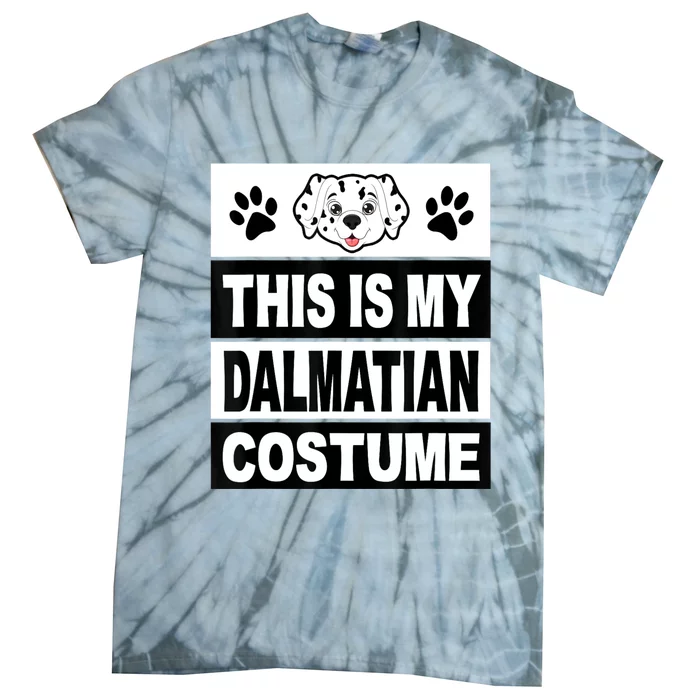 Retro Dalmatian Costume Halloween Easy Lazy Diy Tie-Dye T-Shirt