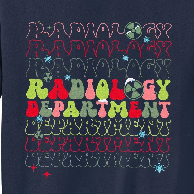 Radiology Department Christmas Xray Tech Team Rad Tech Sweatshirt