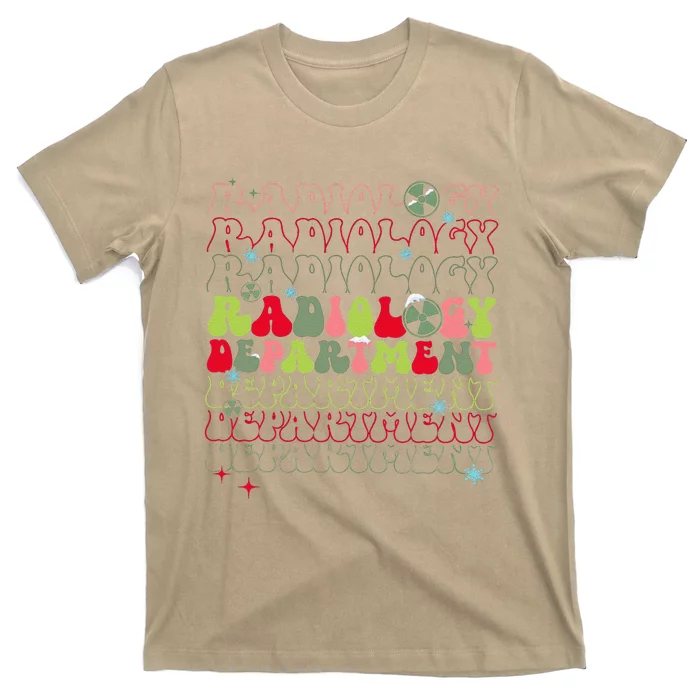 Radiology Department Christmas Xray Tech Team Rad Tech T-Shirt