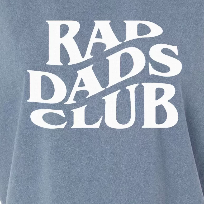 Rad Dads Club Funny FatherS Day Rad Dad Garment-Dyed Women's Muscle Tee