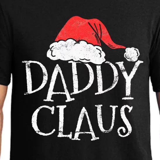 Retro Daddy Claus Gift Funny Christmas Santa Costume Dad Pajama Set