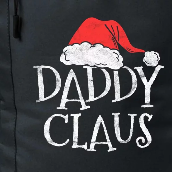 Retro Daddy Claus Gift Funny Christmas Santa Costume Dad Gift Daily Commute Backpack