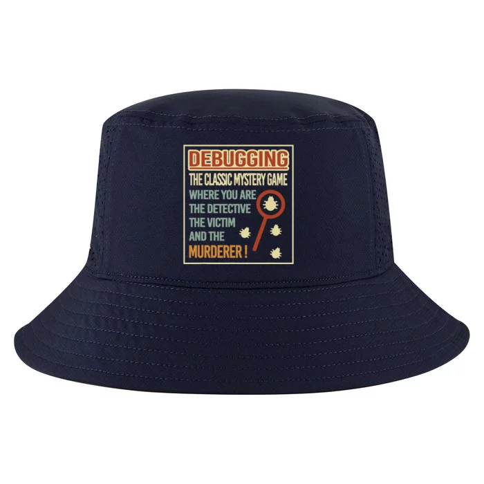 Retro Debugging Computer Science Programmers Coding Cool Comfort Performance Bucket Hat