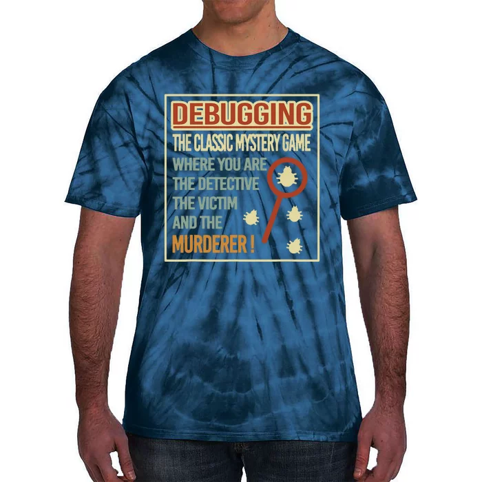 Retro Debugging Computer Science Programmers Coding Tie-Dye T-Shirt