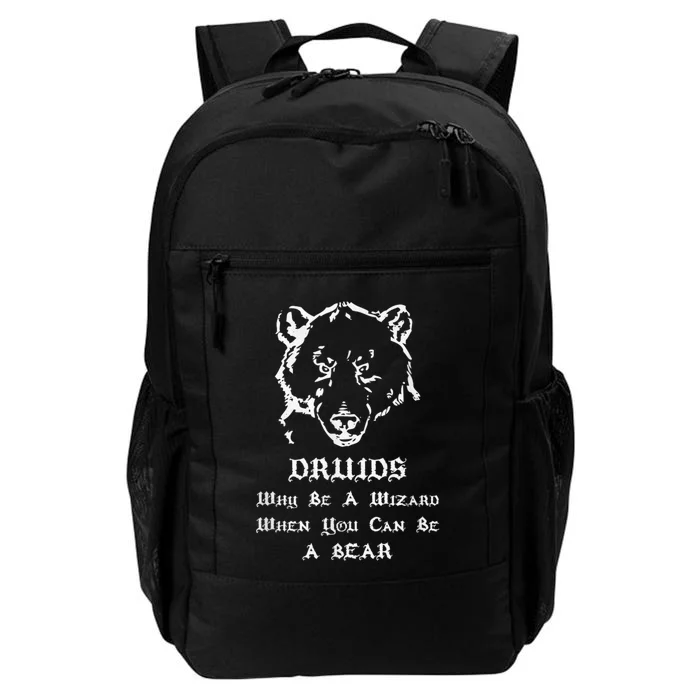 Roleplaying Druid Character Fantasy Gaming Daily Commute Backpack