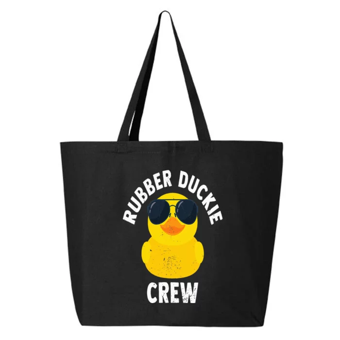 Rubber Duckie Crew Funny Rubber Duck 25L Jumbo Tote