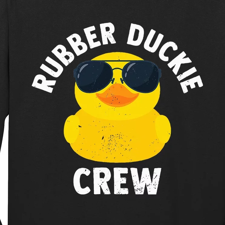 Rubber Duckie Crew retro Rubber Duck Long Sleeve Shirt