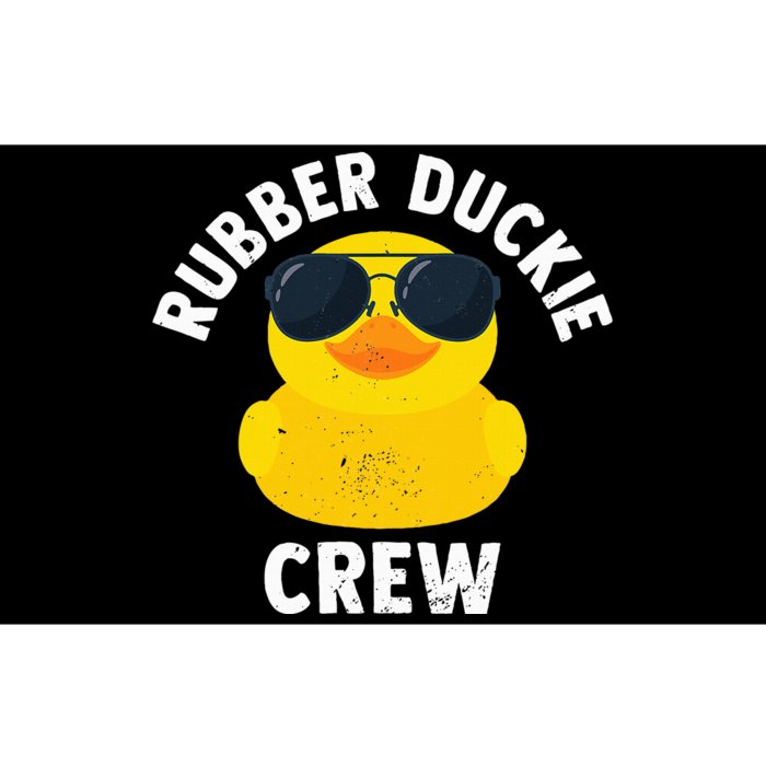 Rubber Duckie Crew retro Rubber Duck Bumper Sticker